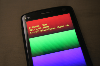 Touch HD at Bootloader mode
