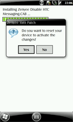 You need to restart your device to have the changes effect